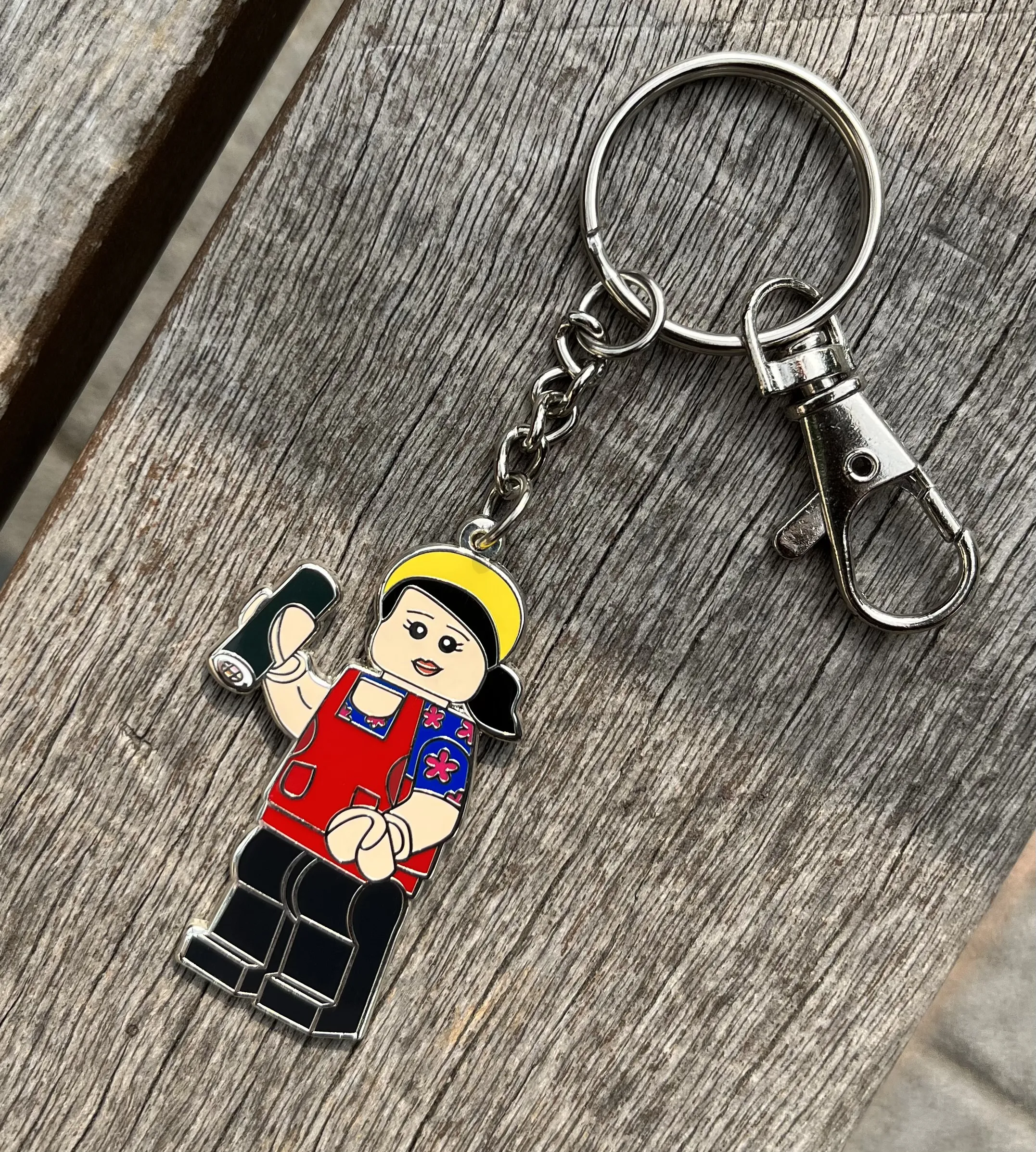 A is for Ajumma Keychains