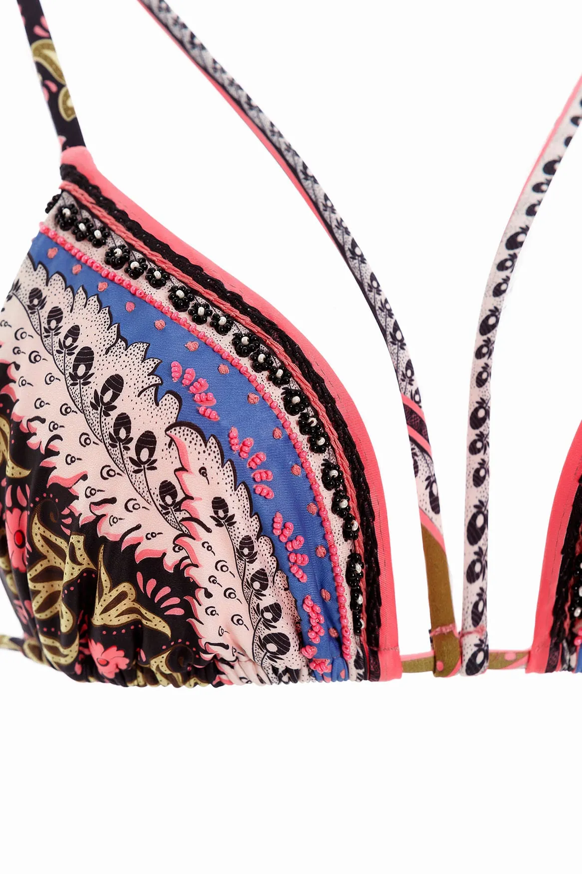 Agua Bendita Antiq Halle Embroidered Top