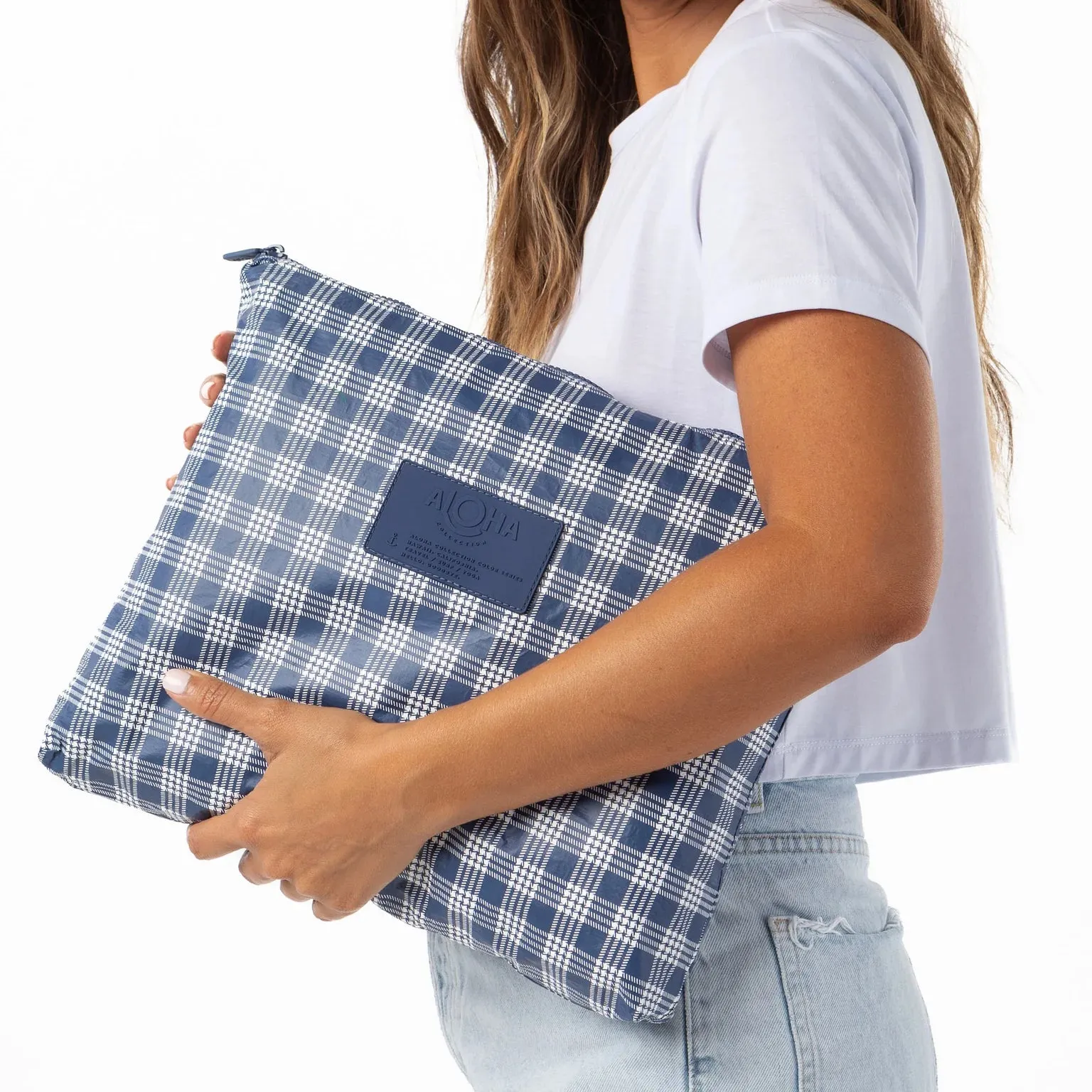 ALOHA Collection Palaka Max Pouch - Navy