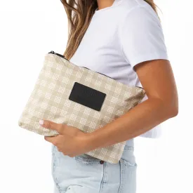 ALOHA Collection Palaka Mid Pouch - Macadamia