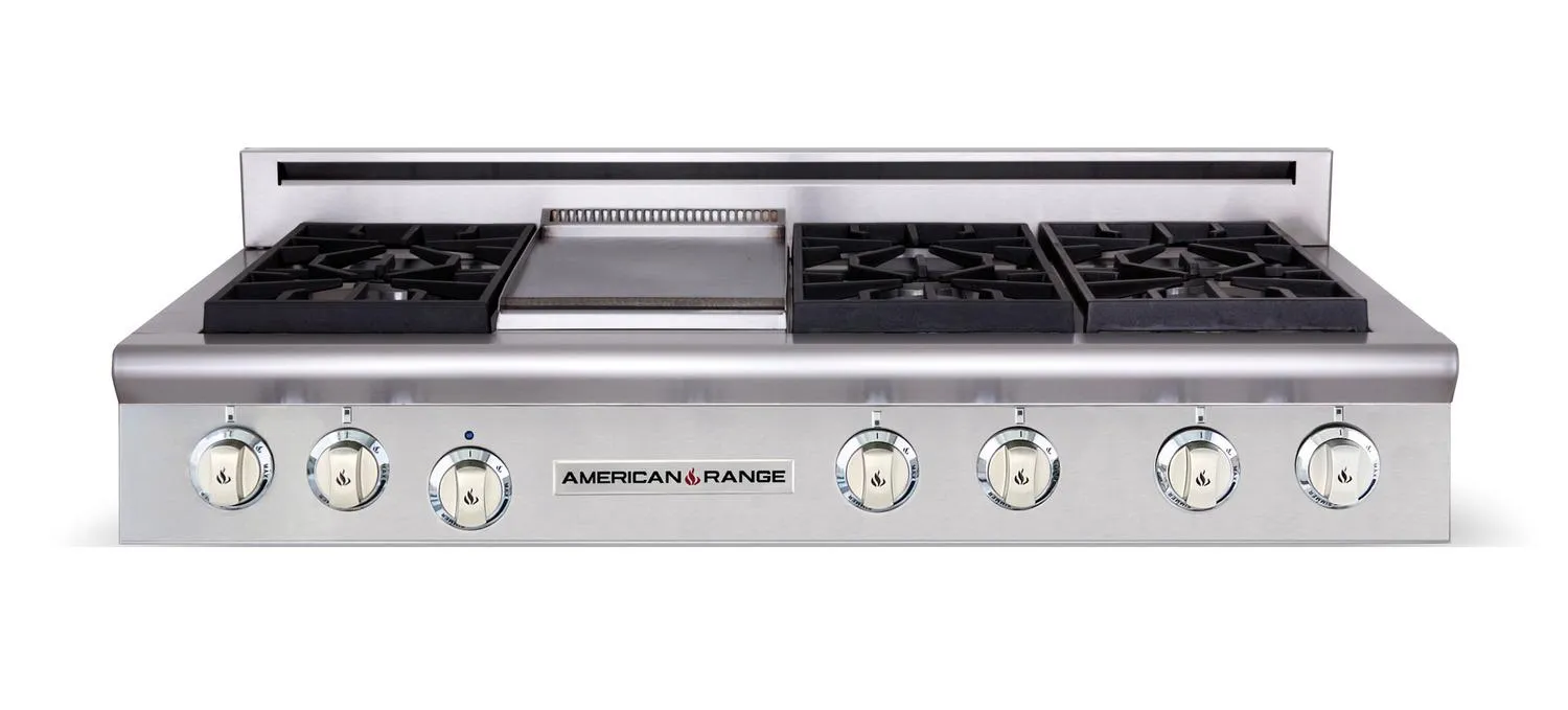 American Range AMERICANRANGELEGENDARSCT4842GD Legend 48 Inch Cuisine Rangetop