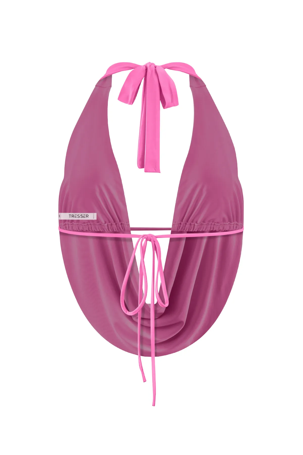 Angelica Halter Top (Hot Pink)