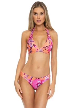 Becca Full Bloom Banded Halter Top