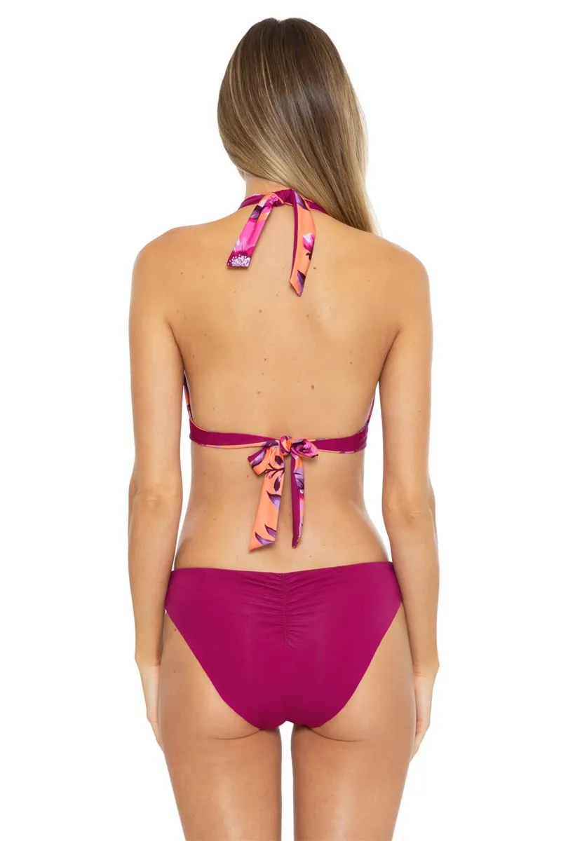 Becca Full Bloom Banded Halter Top