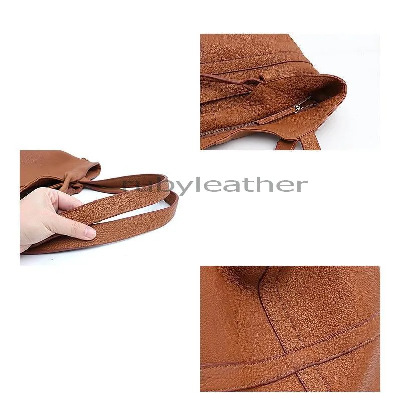 Brown women shoulder bag