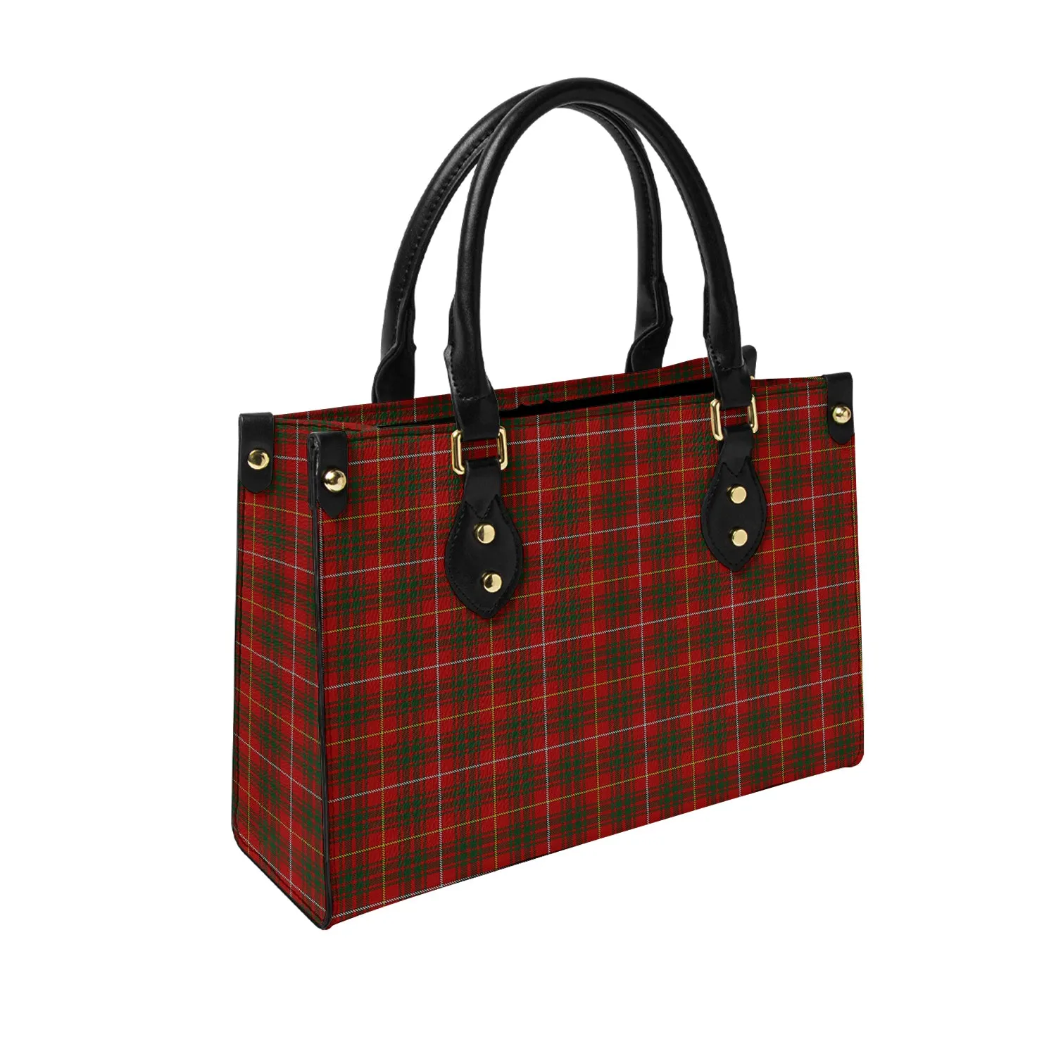 Bruce Tartan Leather Bag