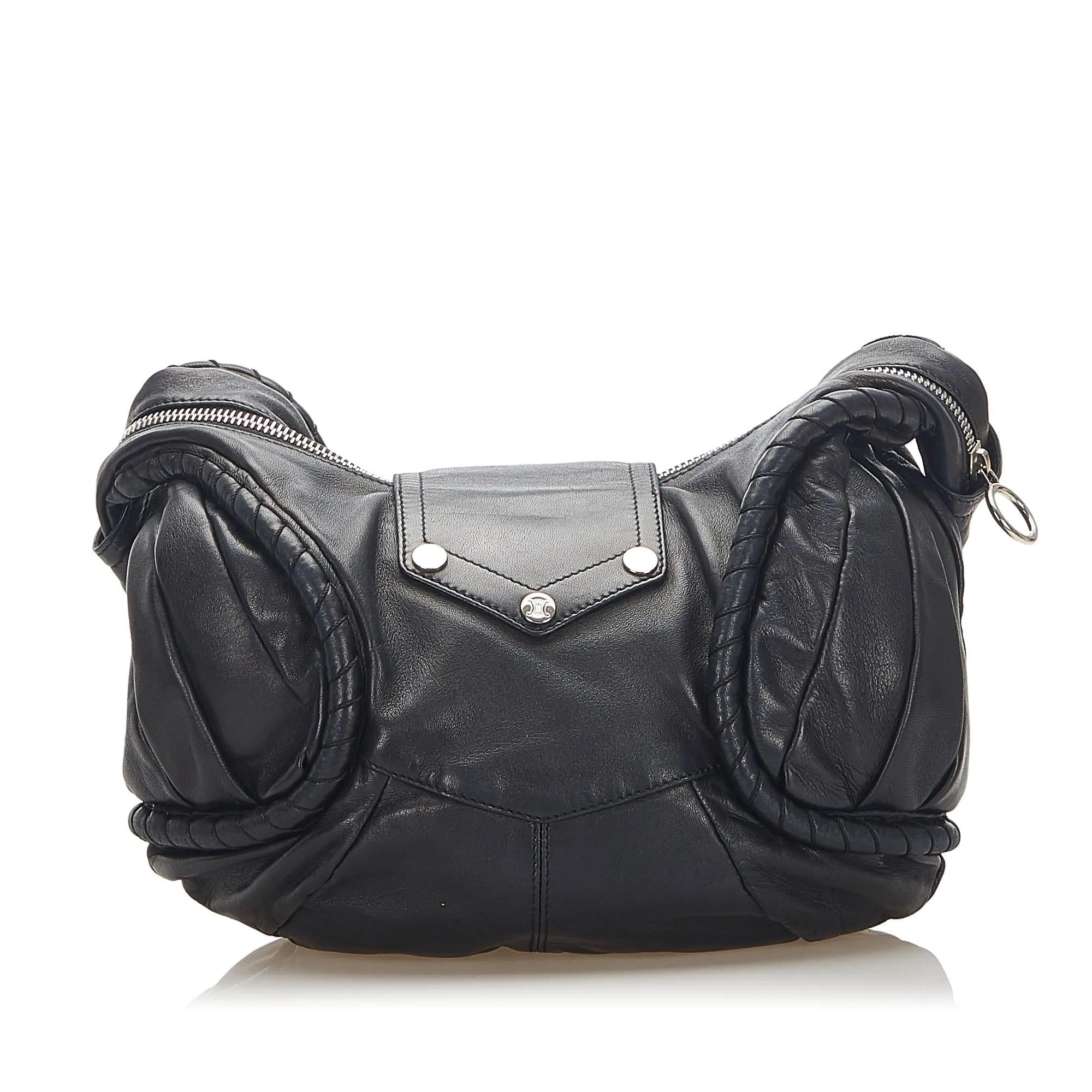 Celine Leather Hobo Bag (SHG-37789)