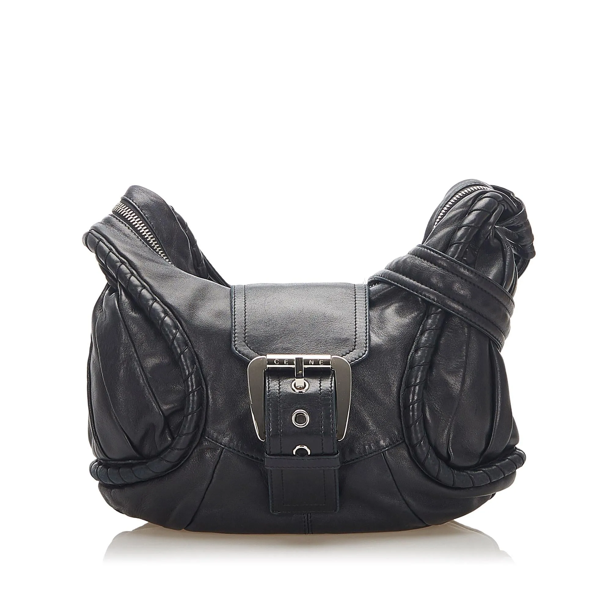 Celine Leather Hobo Bag (SHG-37789)