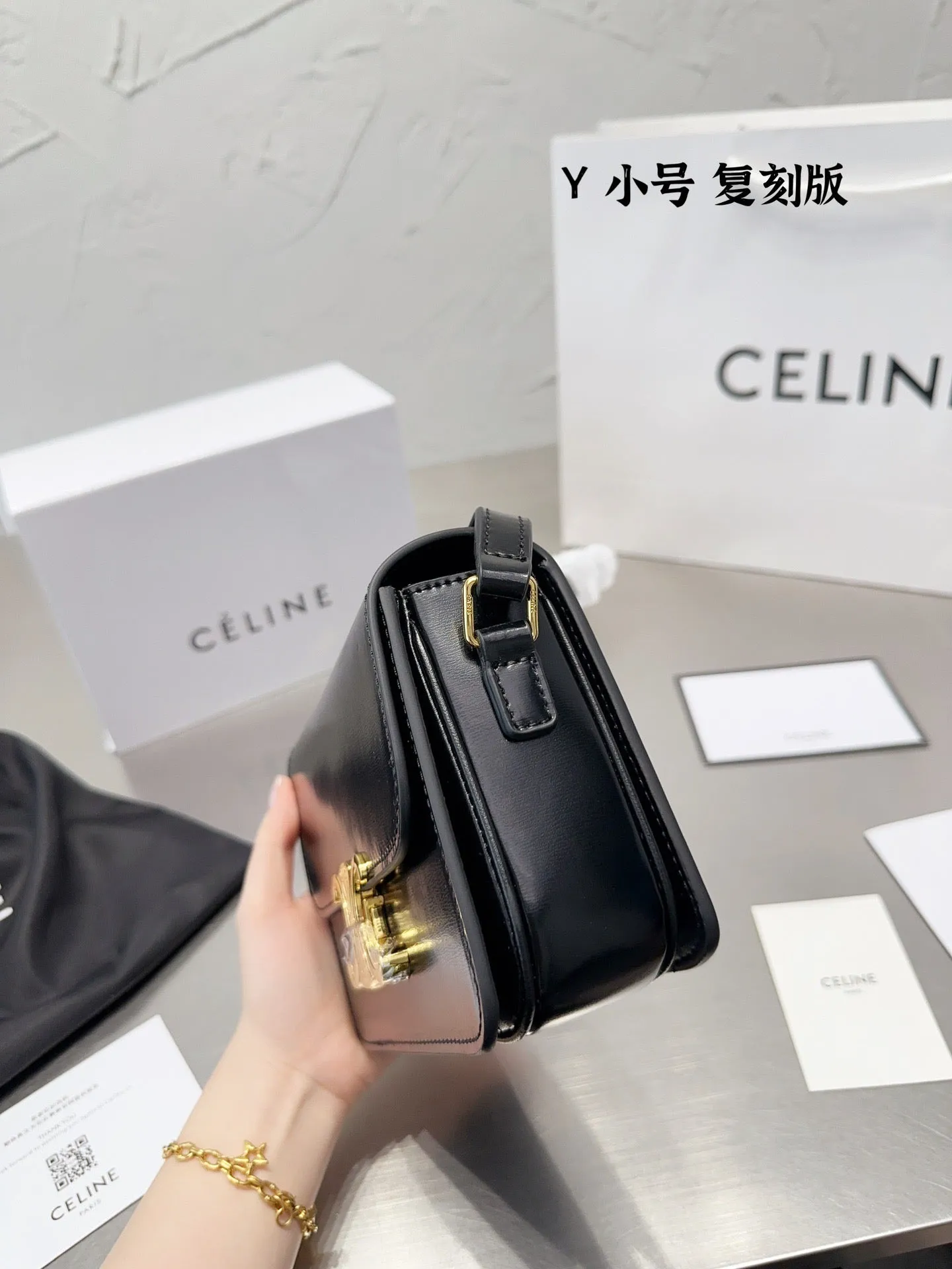 CL111 Mini/Small Teen Triomphe Bag