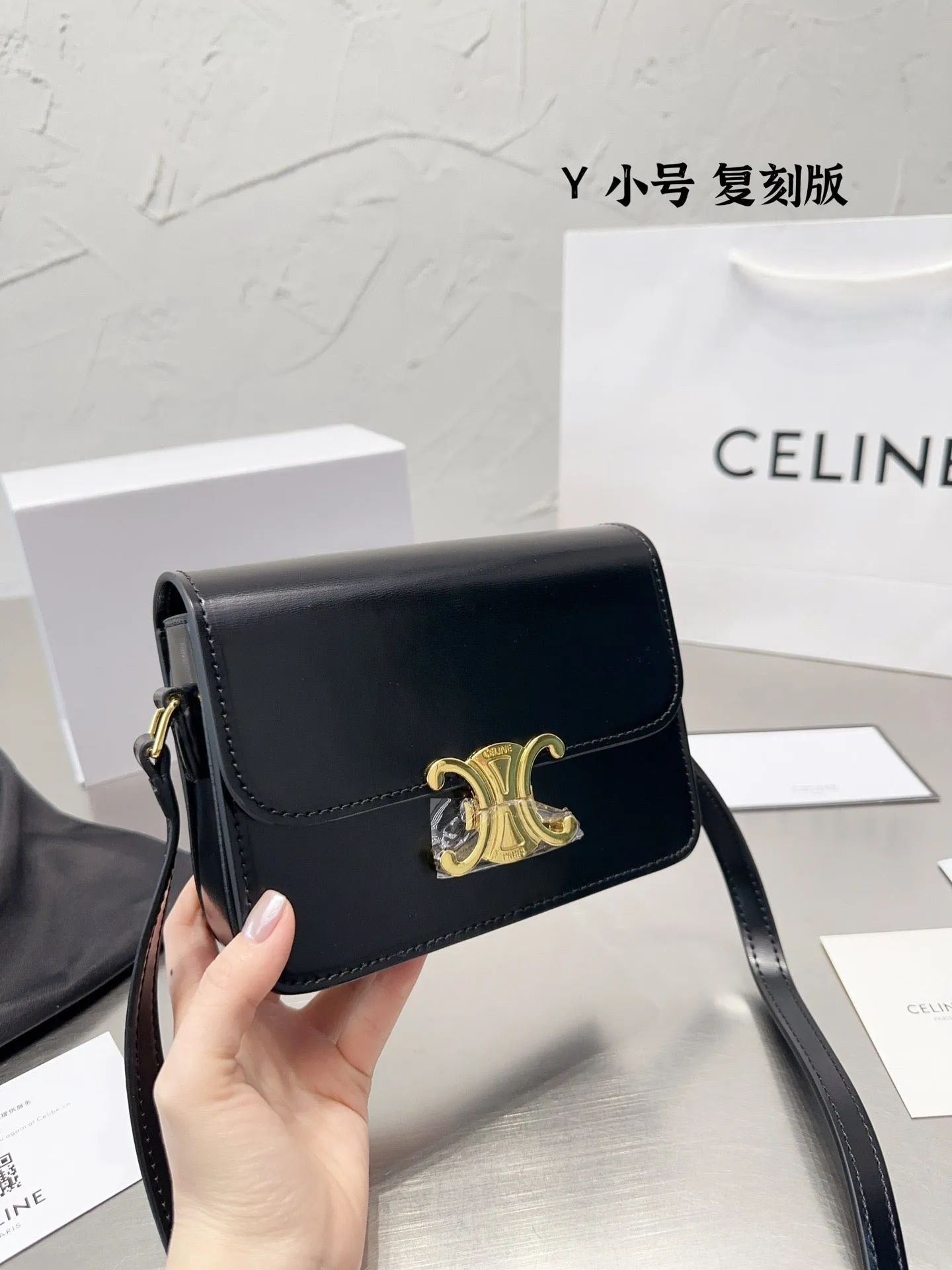 CL111 Mini/Small Teen Triomphe Bag