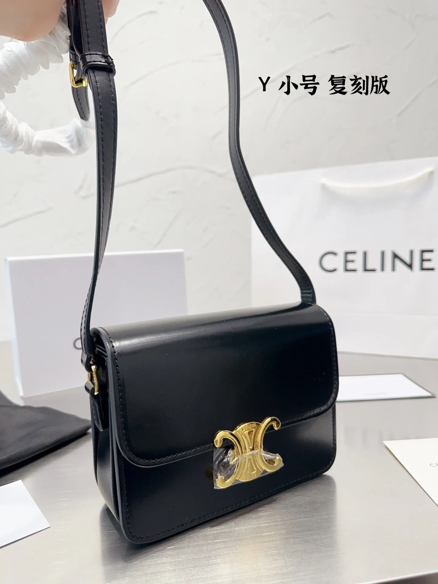 CL111 Mini/Small Teen Triomphe Bag