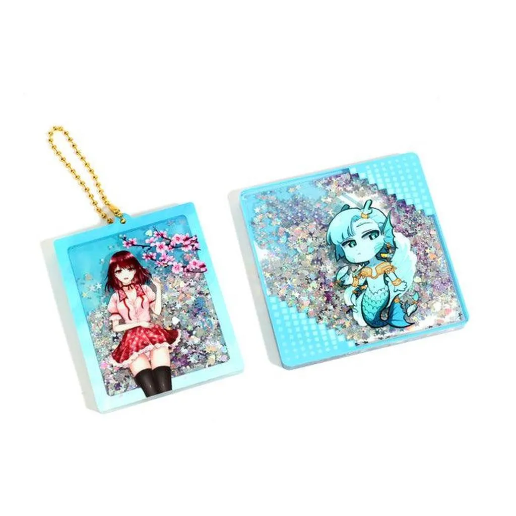 Custom Quicksand Keychains