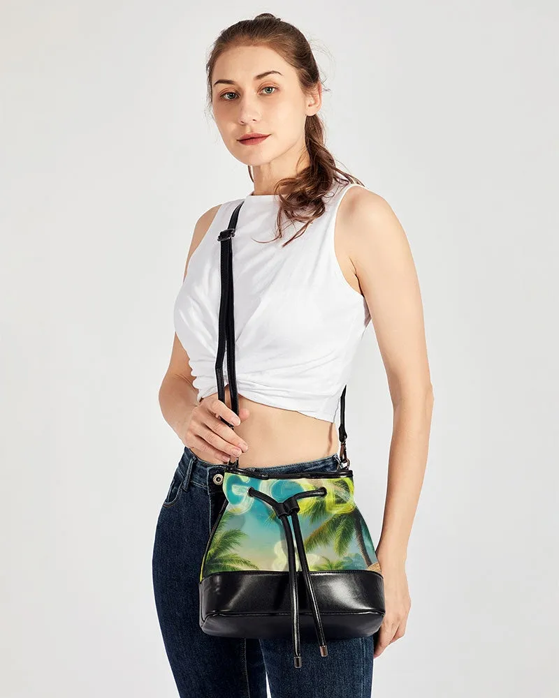 FZ GOOD ROAD Mini Drawstring Bucket Bag
