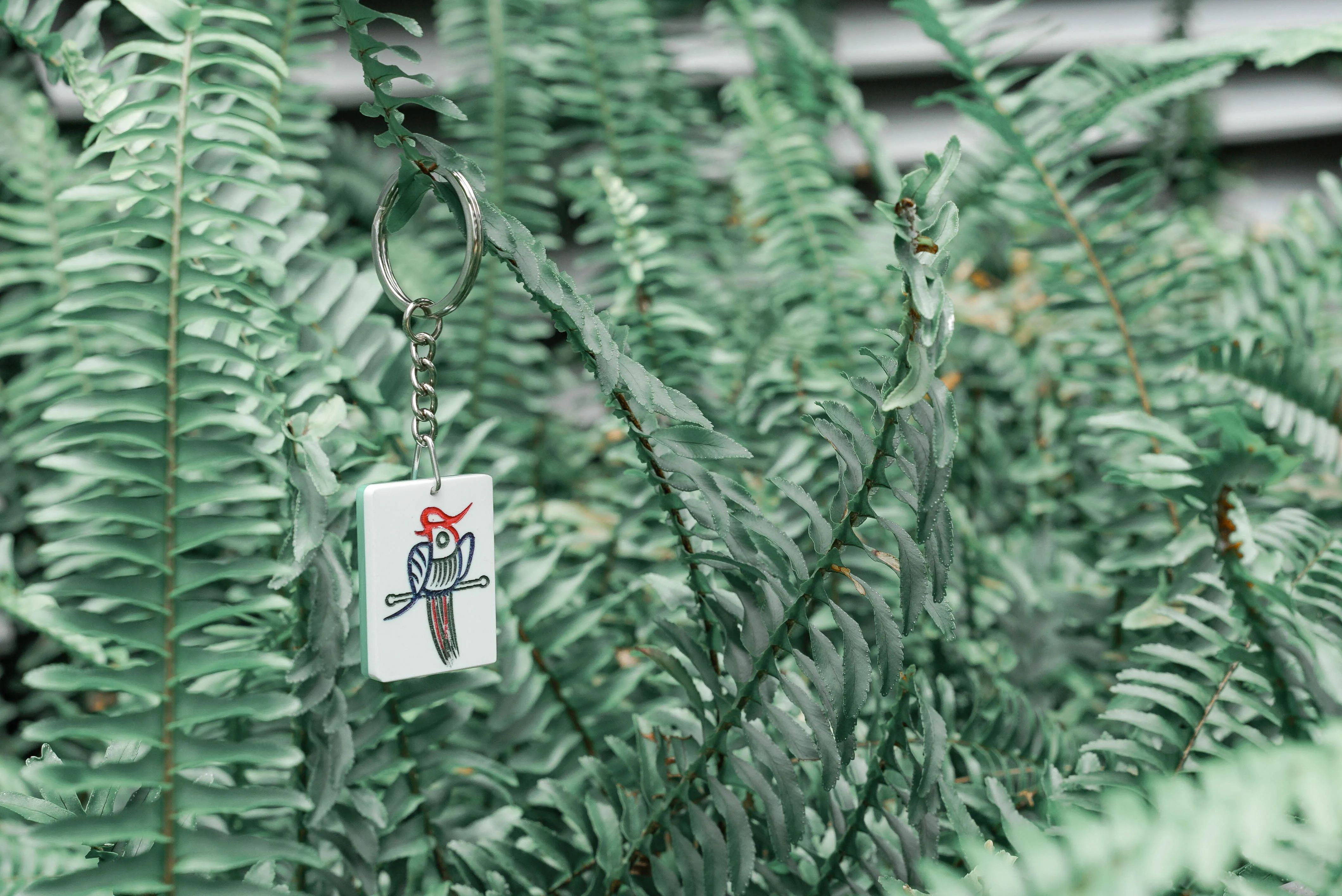 Mahjong Keychain