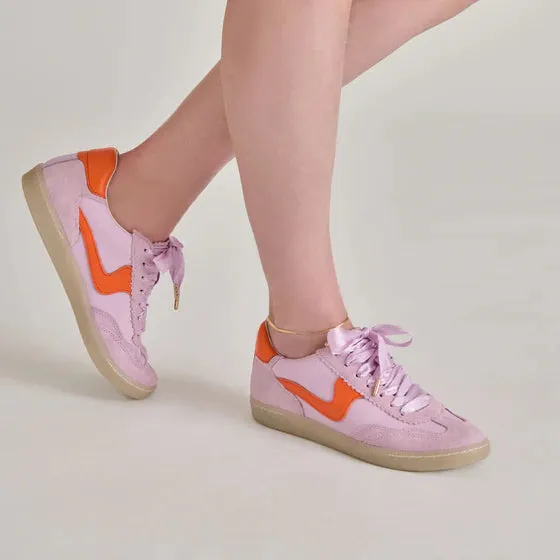 Orchid and Orange Sneaker