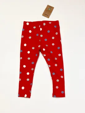 Spotty leggings brand new - Size 2
