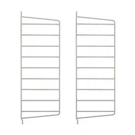 String Shelving System Wall Panels 2-Pack, Beige (d20xh50cm)