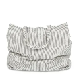 Studio Feder Tote Bag - Black Pin Stripe
