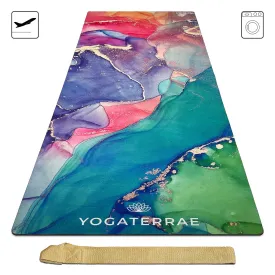 TAPIS DE YOGA SUD ET CAOUTCHOUC NATUREL DHYANA " VOYAGE " (OFFRE RENOUVELE)