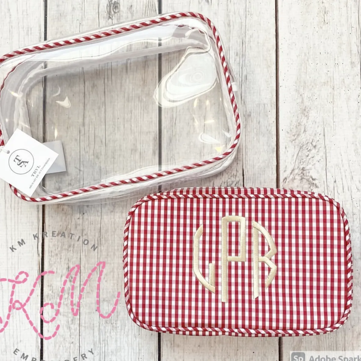 TRVL Design Clear Duo Bag