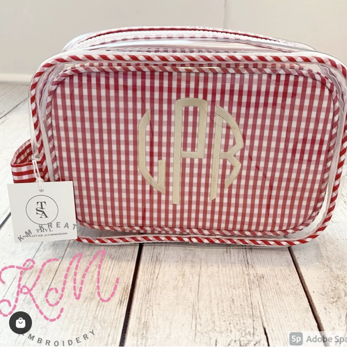 TRVL Design Clear Duo Bag