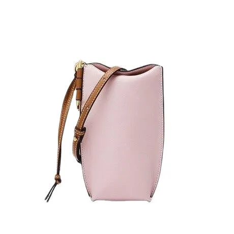 Women Messenger Bag High Quality Genuine Leather Handbag Fashion Small Flap Phone Bag