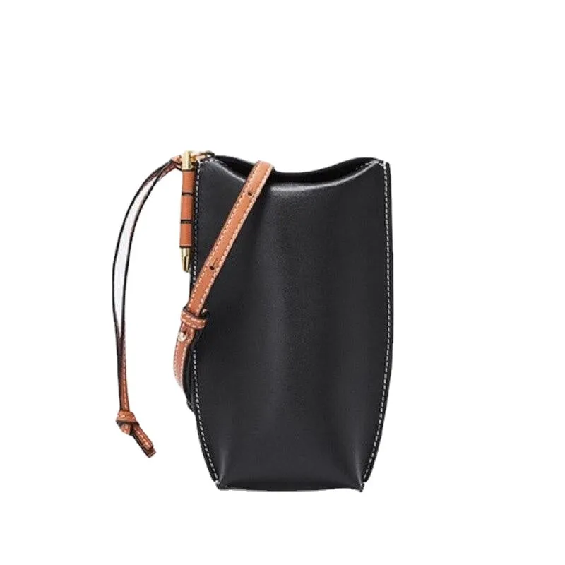 Women Messenger Bag High Quality Genuine Leather Handbag Fashion Small Flap Phone Bag