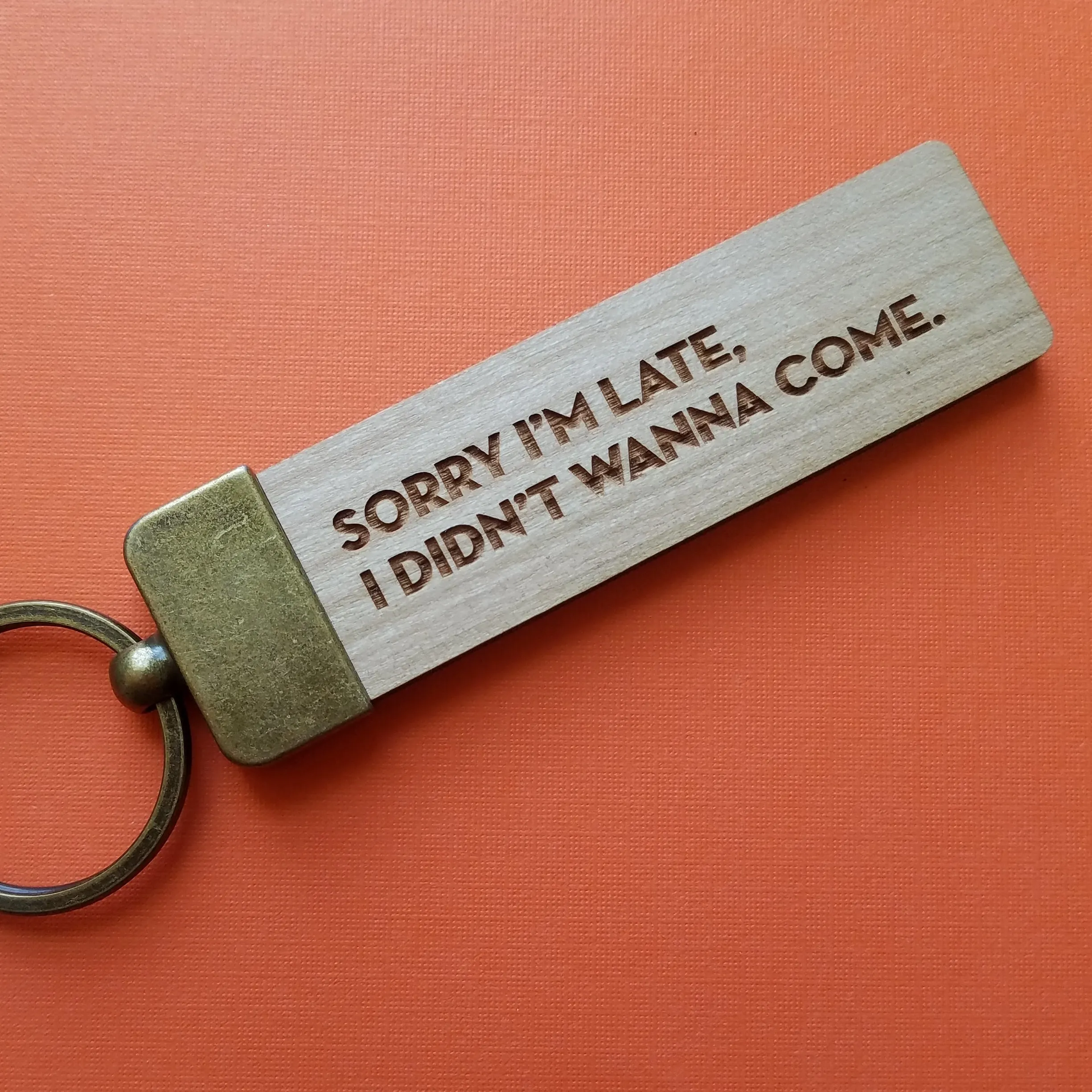 Wooden Keychains