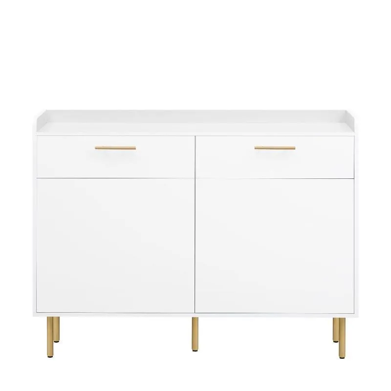 Wooden Storage Cabinet with Drawers