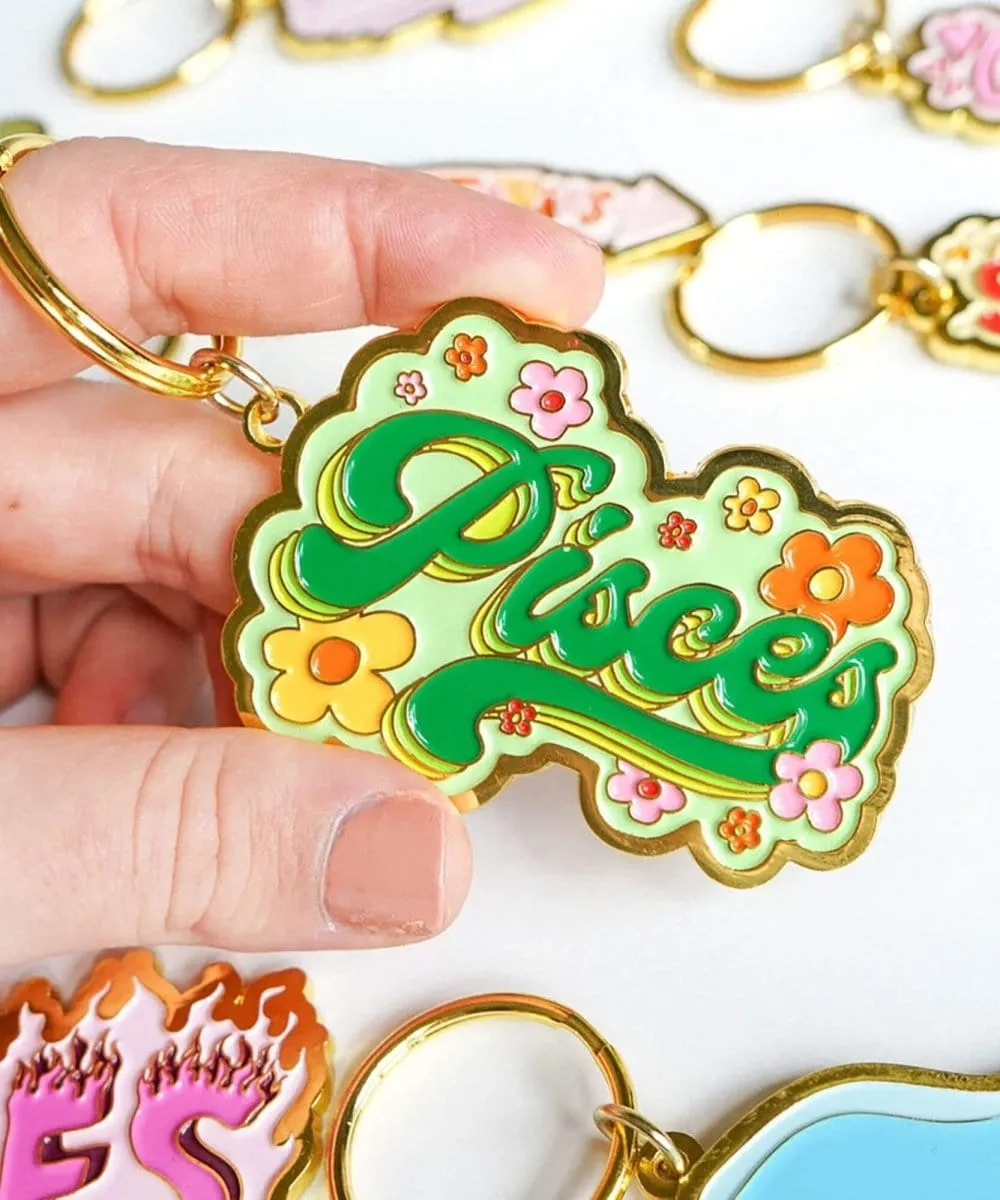 Zodiac Keychains