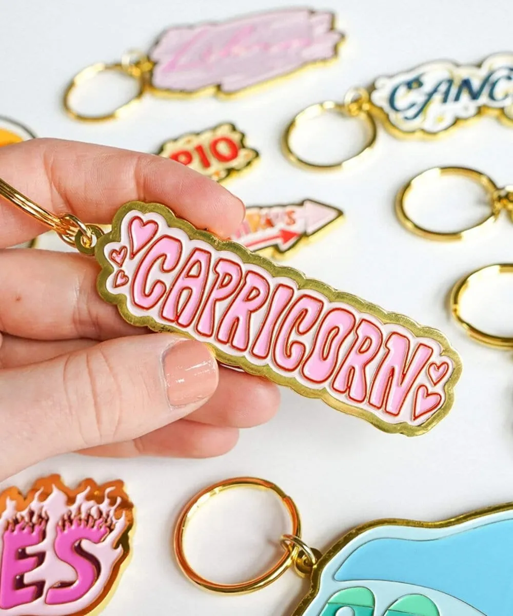 Zodiac Keychains