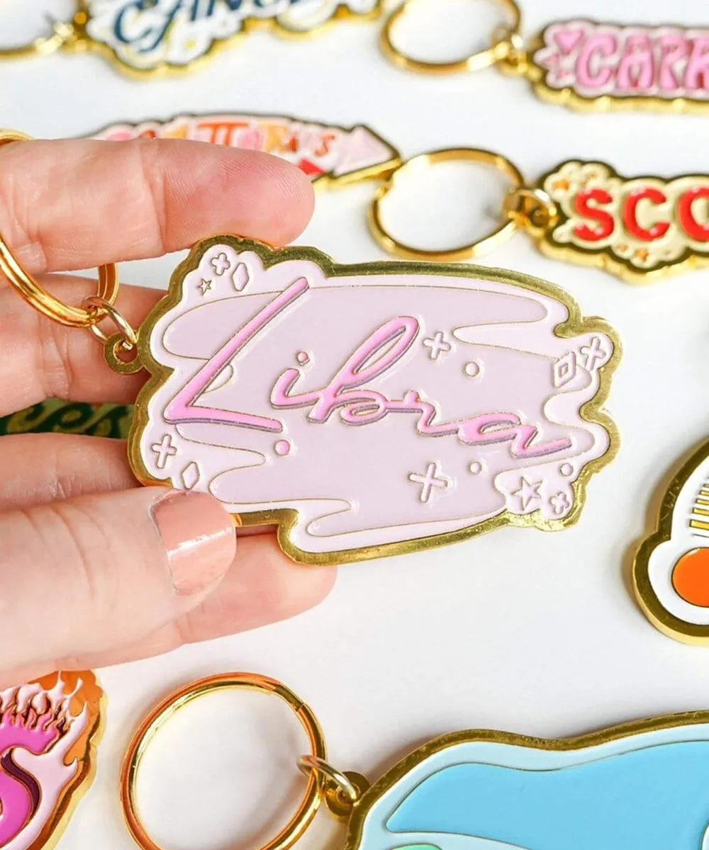 Zodiac Keychains