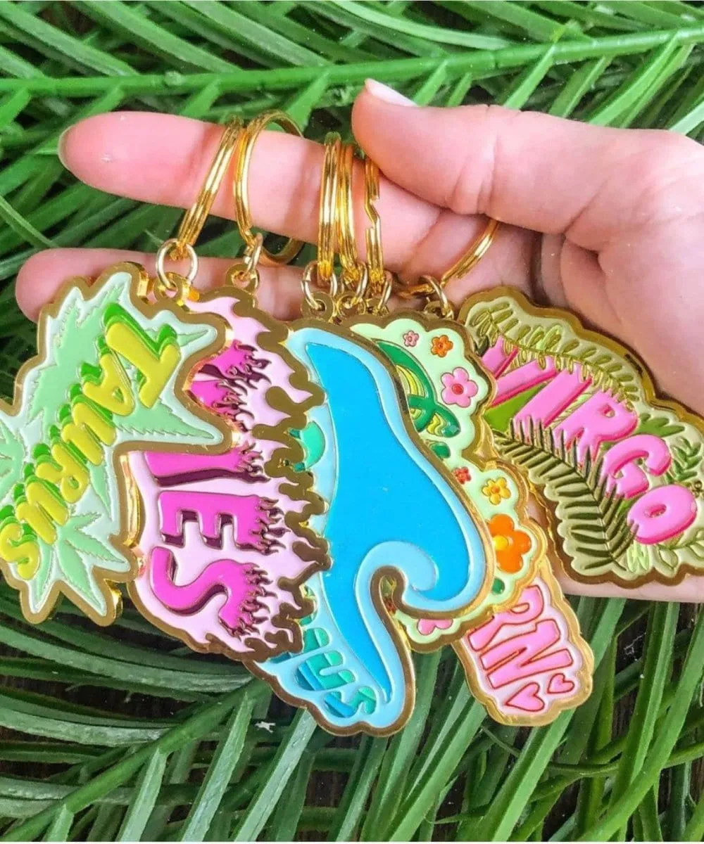 Zodiac Keychains