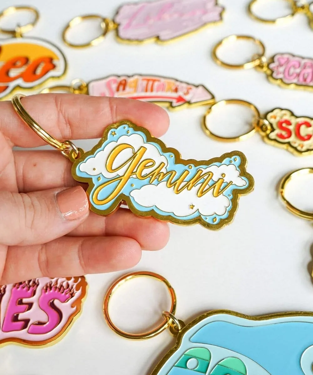 Zodiac Keychains